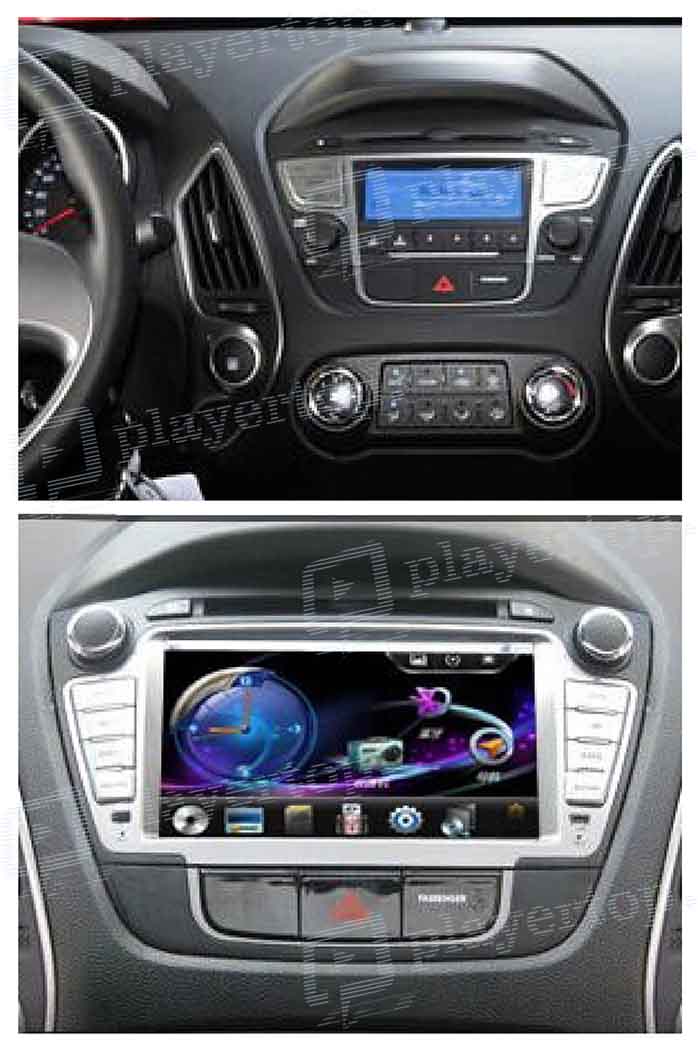 installation autoradio hyundai ix35 2009 2014